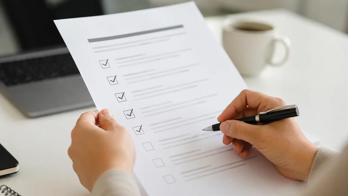 Loan requirements checklist — eligibility criteria